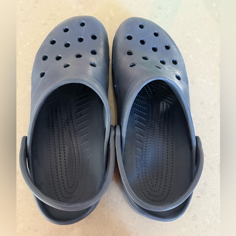 CROCS Classic Clog Dark Casual Men’s Size 12 - Picture 5 of 8